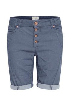 Mellemblå elastiske shorts fra Pulz
