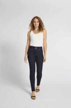 Mørkeblå jeans model Suzy