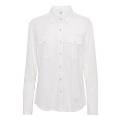 Hvid skjorte i jersey fra Costamani