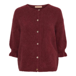 Bordeaux cardigan fra Marta