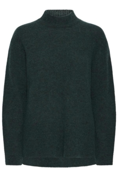 Grøn Pulz jeans pullover