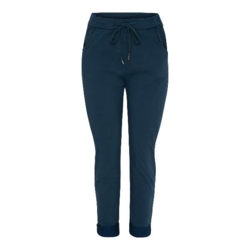 Petrolblå Marta relaxbukser