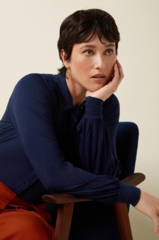 Mørkeblå King Louie skjorte