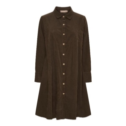 Brun fløjlskjole fra Marta