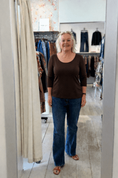 Mørkebrun T-shirt fra Mongul