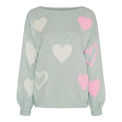 Mintgrøn strikbluse fra Marta du chateau