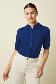 Blå King Louie skjorte