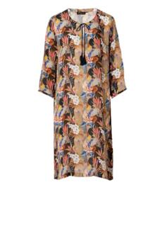 Silkekjole fra PHJ i eksotisk print