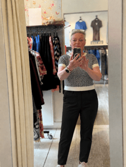 Sorte habitbukser fra Marta
