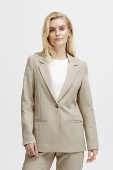 Blazer  i hvid peber farve fra Pulzjeans