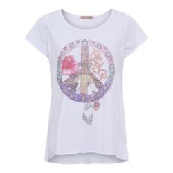 Marta T-shirt med Peacetegn