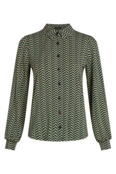 King Louie skjortebluse med print