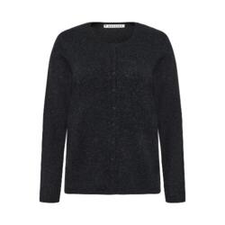 Koksgrå Cardigan i 100% yakuld