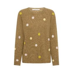 Varm khaki  Mansted bluse i merino