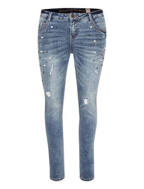 Jeans med slid, og to slags Culture jeans