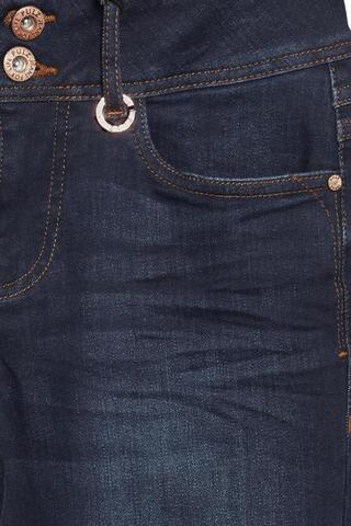 Mørkeblå Pulz jeans med plads til former