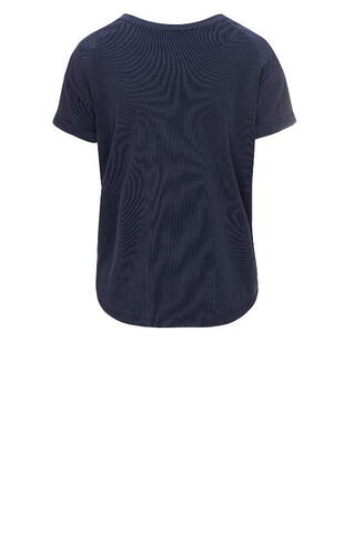 Marineblå T-shirt fra Luxzuz