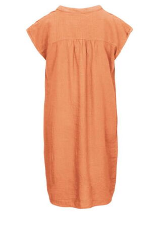 Melonfarvet kjole fra Luxzuz