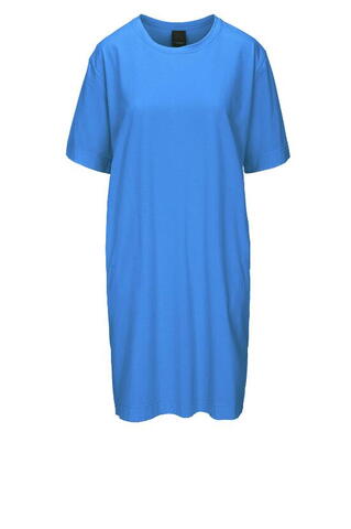 Blå T-shirt kjole fra Luxzuz