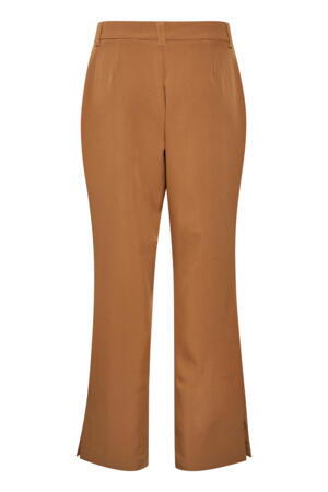 Nougatfarvede bukser med vidde