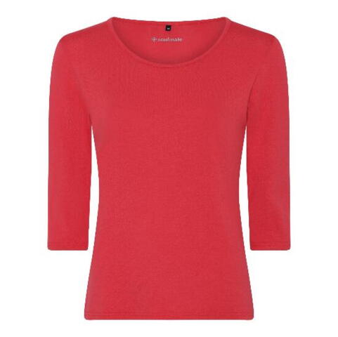 Soulmate T-shirt i frisk rød farve