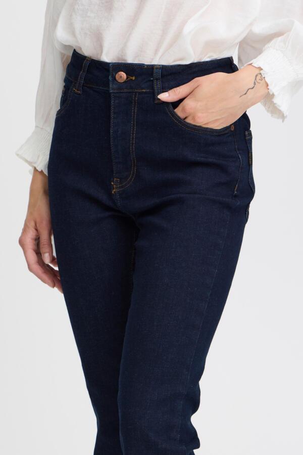 Blå Pulz jeans med bootcut