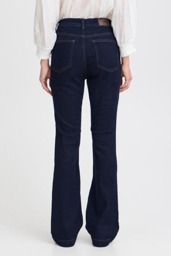 Blå Pulz jeans med bootcut