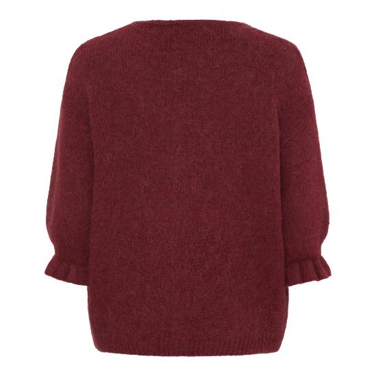 Bordeaux cardigan fra Marta