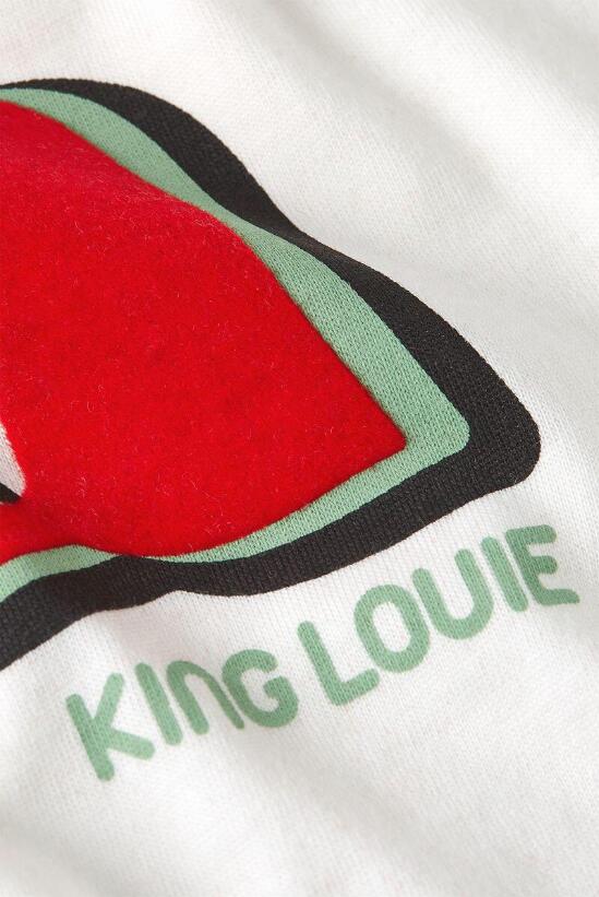 King Louie T-shirt med tekst