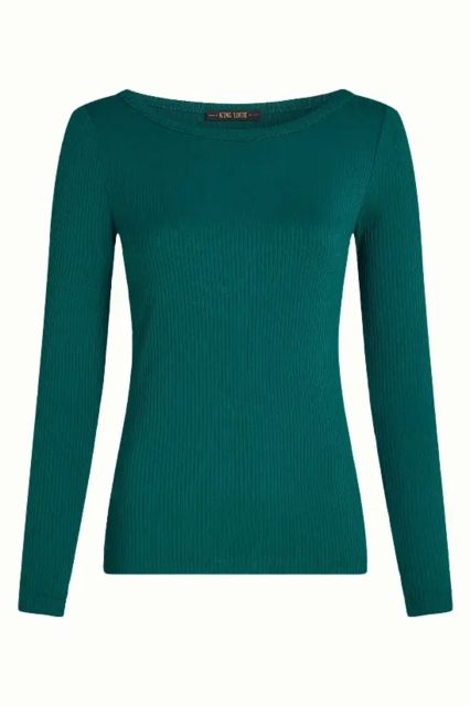 Petrolgrøn King Louie T-shirt