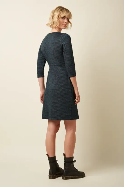 Blåmønstret King Louie kjole