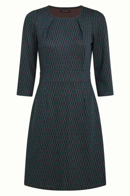 Blåmønstret King Louie kjole