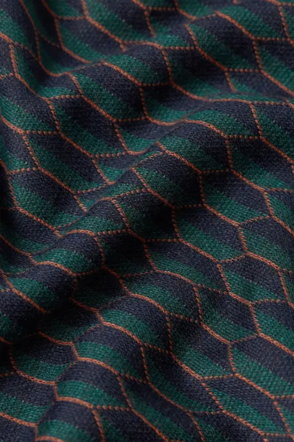 Blåmønstret King Louie kjole