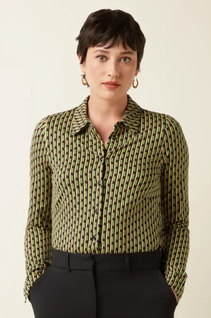 Mønstret skjorte fra King louie