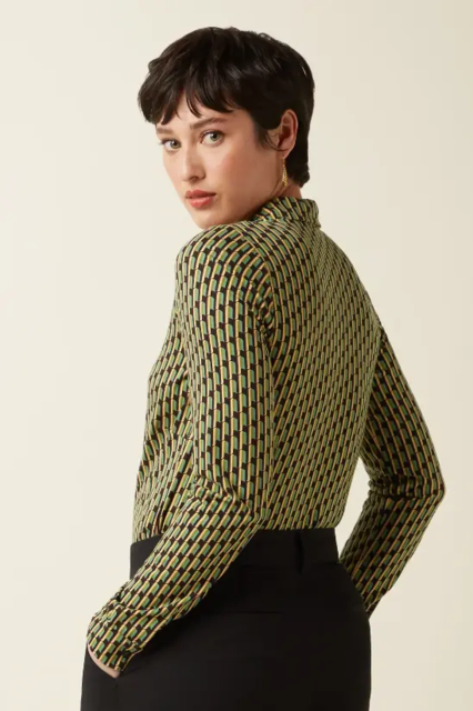 Mønstret skjorte fra King louie