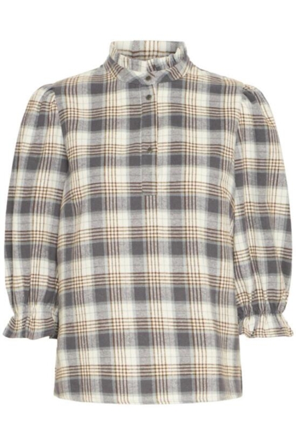 Ternet skjortebluse fra Pulz jeans