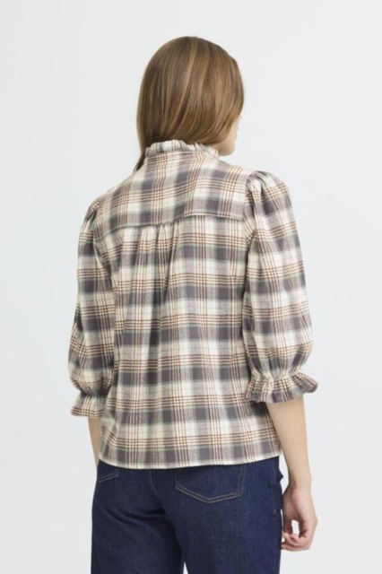 Ternet skjortebluse fra Pulz jeans