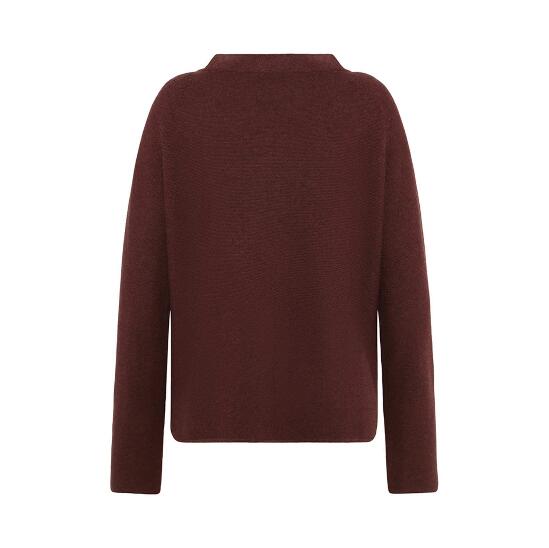 Brunrød Mansted bluse