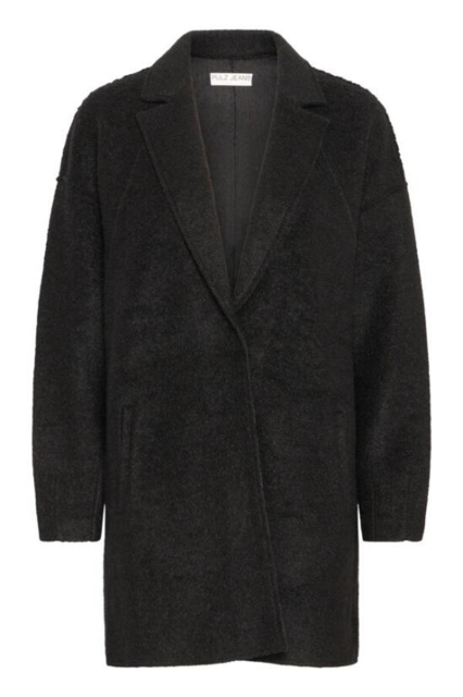 Sort jakke fra Pulz jeans