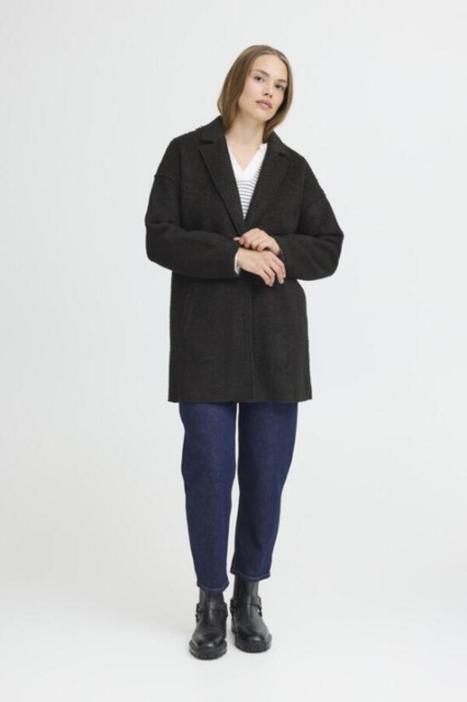 Sort jakke fra Pulz jeans