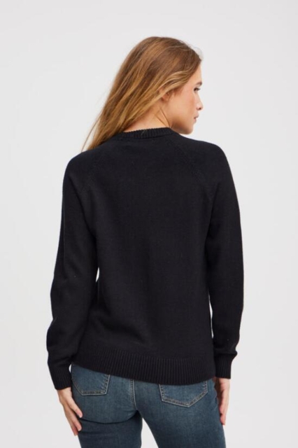 Sort Pulz jeans pullover