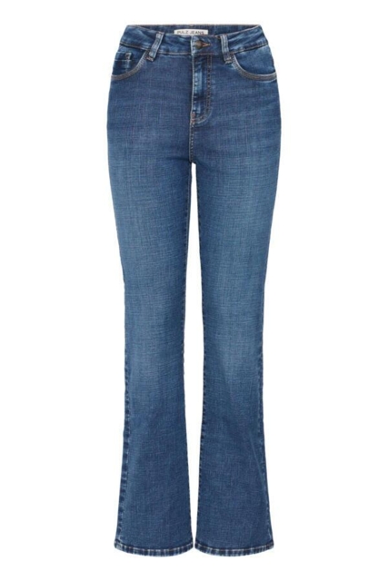 Pulz jeans i mellemblå med bootcut