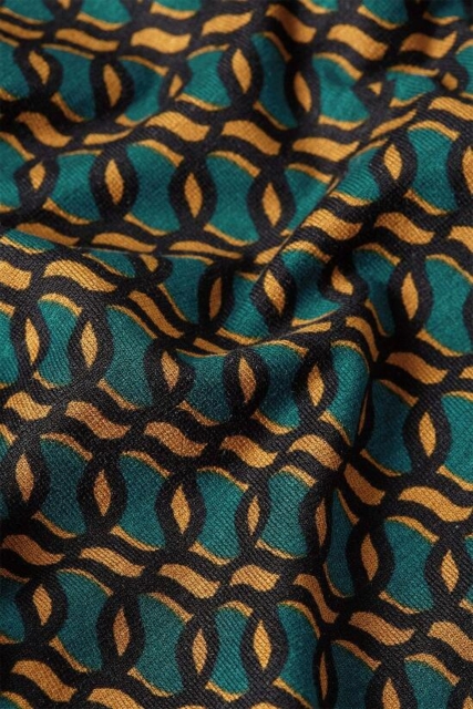 Mønstret King Louie skjorte