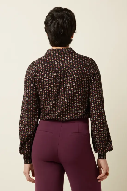 Sort  King Louie skjorte med print