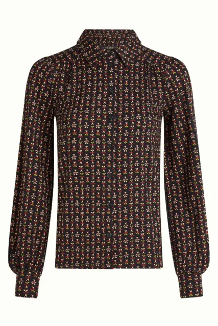 Sort  King Louie skjorte med print