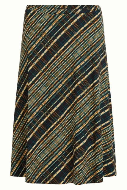 Halvlang nederdel med Print fra King Louie