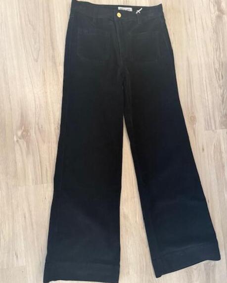 Sorte Bessie fløjlsbukser