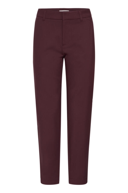 Blommefarvede ankellange habitbukser