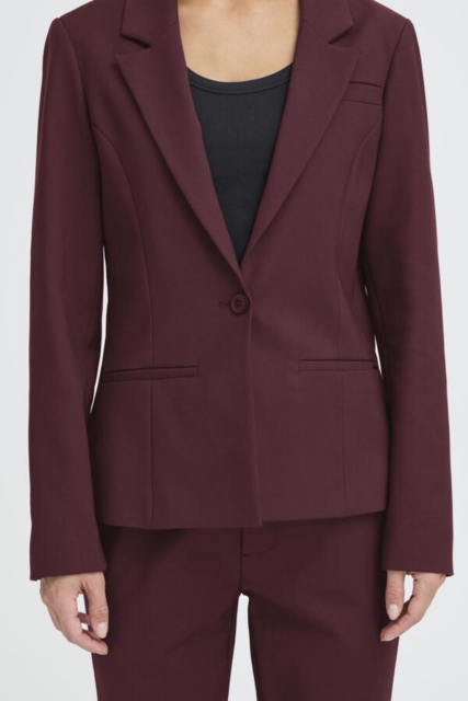 Blommefarvet  Pulzjeans blazer