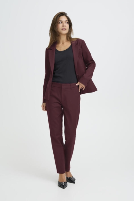Blommefarvet  Pulzjeans blazer